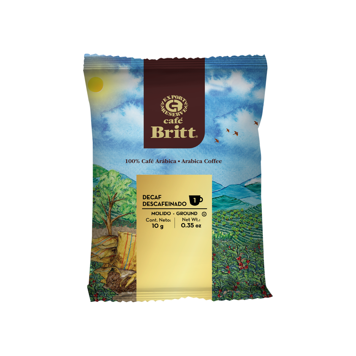 Café Britt Descafeinado