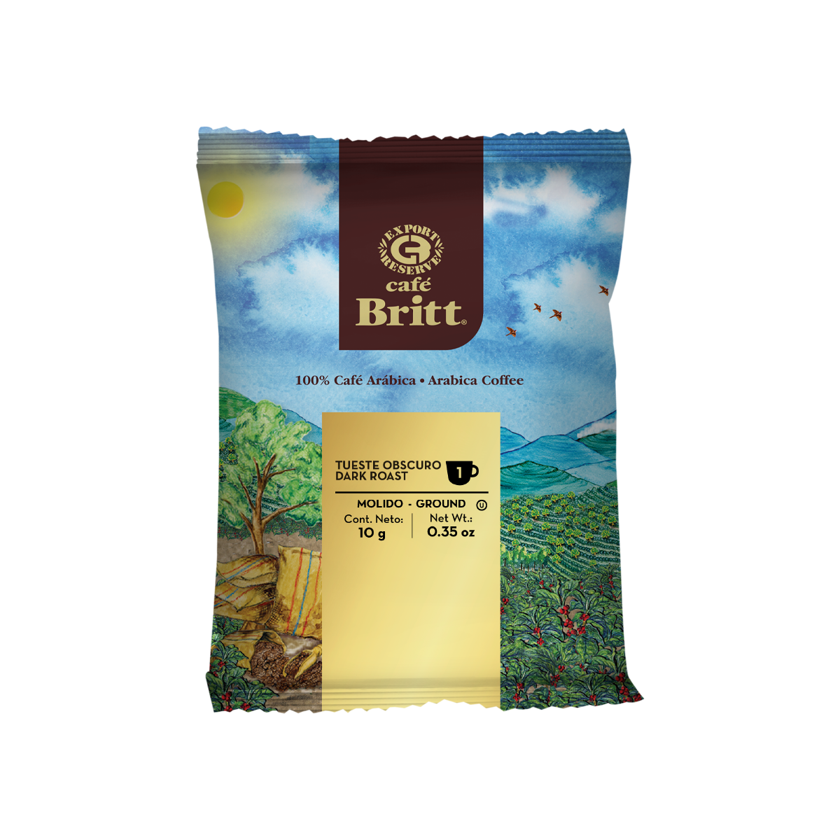 Café Britt Tueste Obscuro