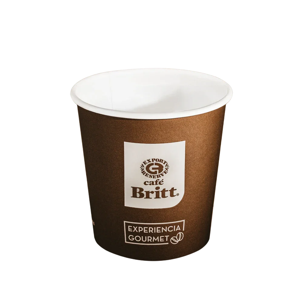 Vasos Compostables de Pared Sencilla